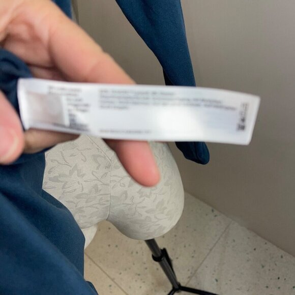 Eileen Fisher Womens Top Size XS Green Tunic Side Slits Crew Neck Stretch - Picture 6 of 8